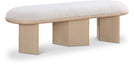 Wilshire - Bench With Natural Base - Simple Home Plus