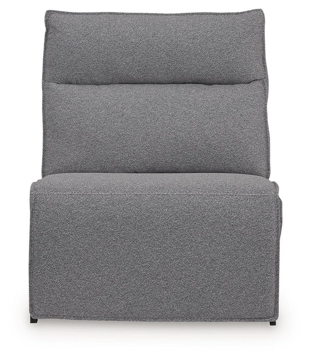 Modmax II - Reclining Sectional - Salt And Pepper - Simple Home Plus