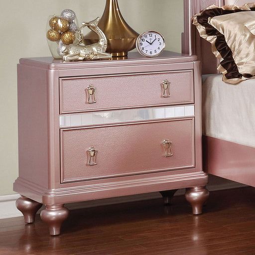 Avior - Nightstand - Rose Gold - Simple Home Plus