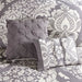 Vienna - 6 Piece Printed Duvet Cover Set - Gray - Simple Home Plus