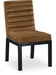 Evelyn - Dining Chair With Black Legs - Saddle - Simple Home Plus