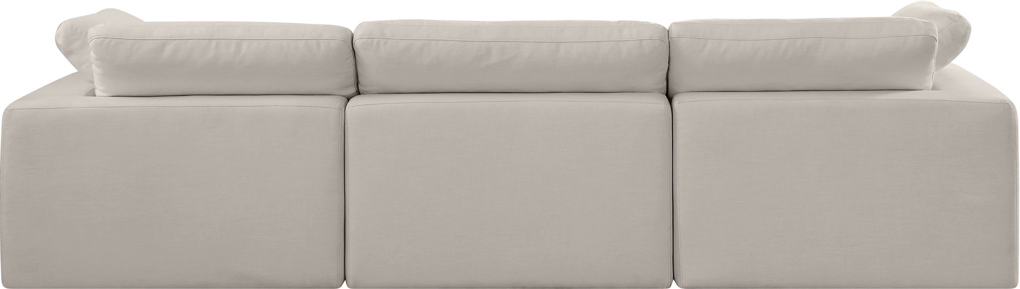 Comfy - Linen Modular Sofa 3 Seats - Simple Home Plus