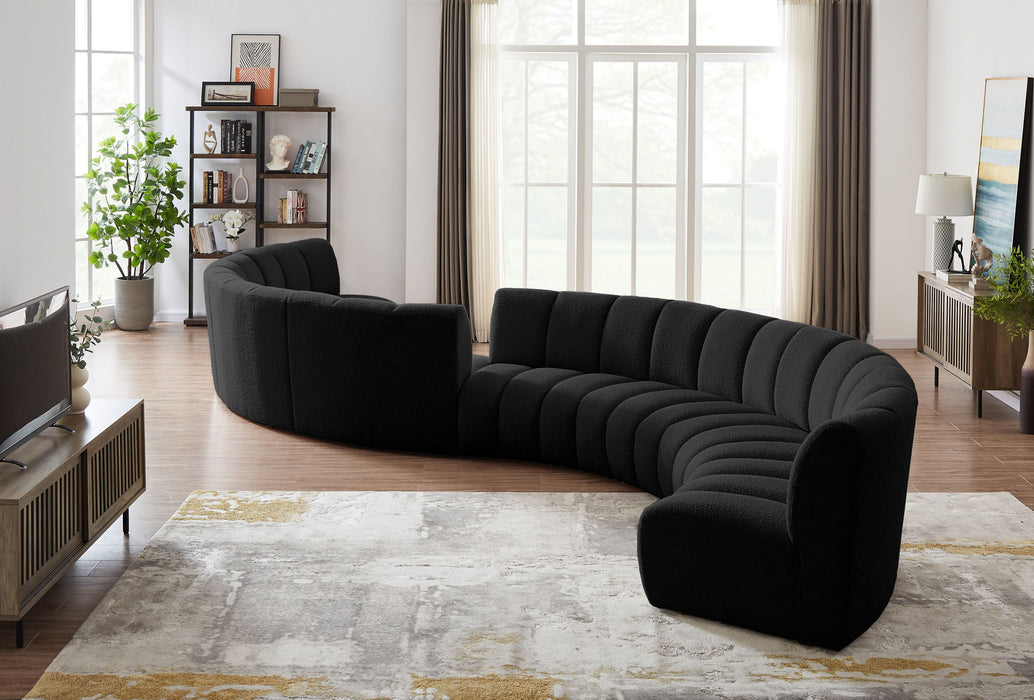 Infinity - 8 Piece Boucle Modular Sectional - Simple Home Plus