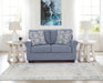 Carissa Manor - Denim - Loveseat - Simple Home Plus