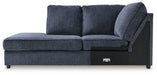 Albar Place - Laf Corner Chaise - Cobalt - Simple Home Plus