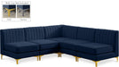 Alina - 5 Piece Armless Sectional - Simple Home Plus