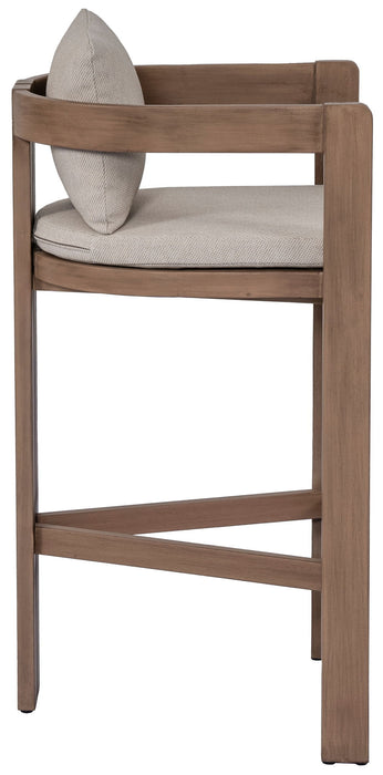 Newport - Water Resistant Fabric Upholstered Outdoor Patio Bar Stool - Simple Home Plus
