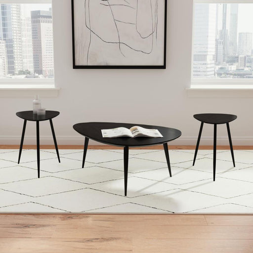 Odessa - Triangular Coffee And End Table Set - Simple Home Plus