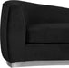 Julian - Chaise with Chrome Base - Simple Home Plus