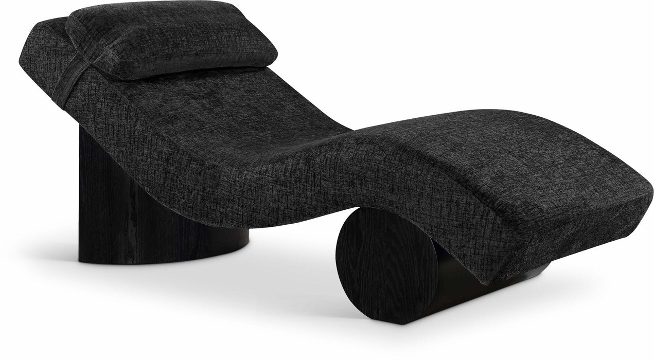 Marcella - Chaise Lounge - Black Base - Simple Home Plus