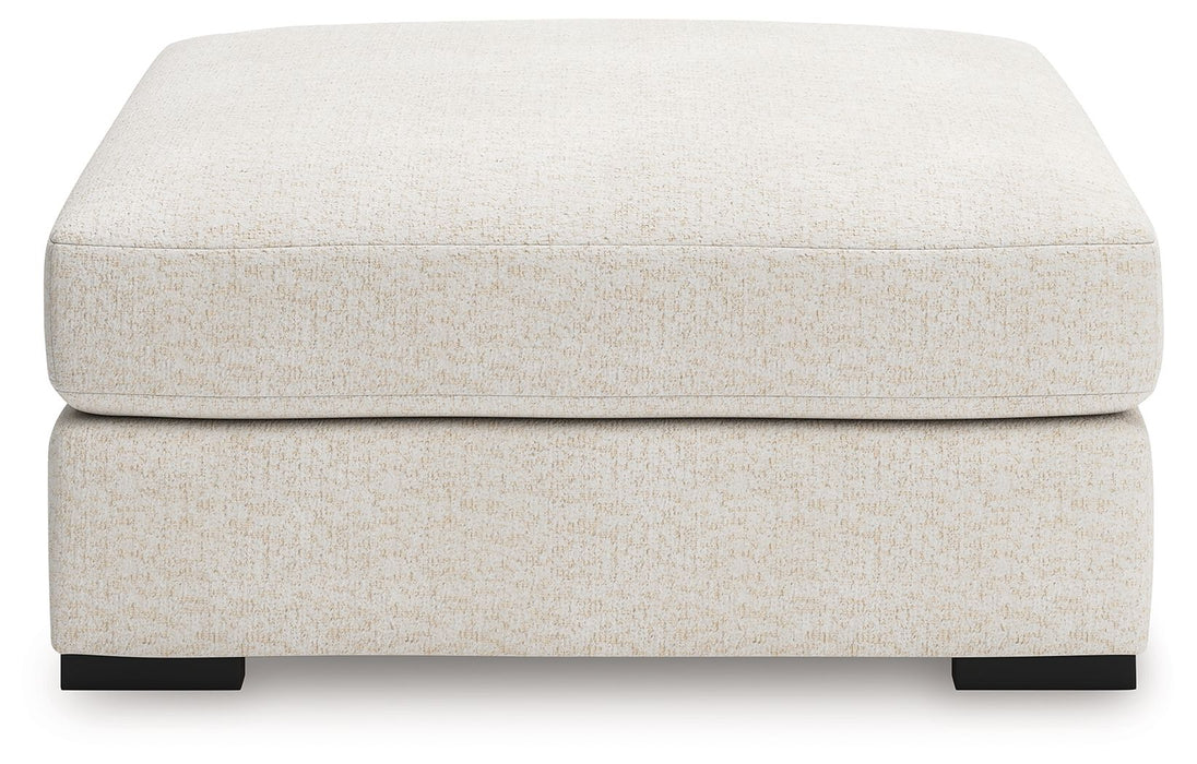 Donelson Creek - Vanilla - Oversized Accent Ottoman - Simple Home Plus