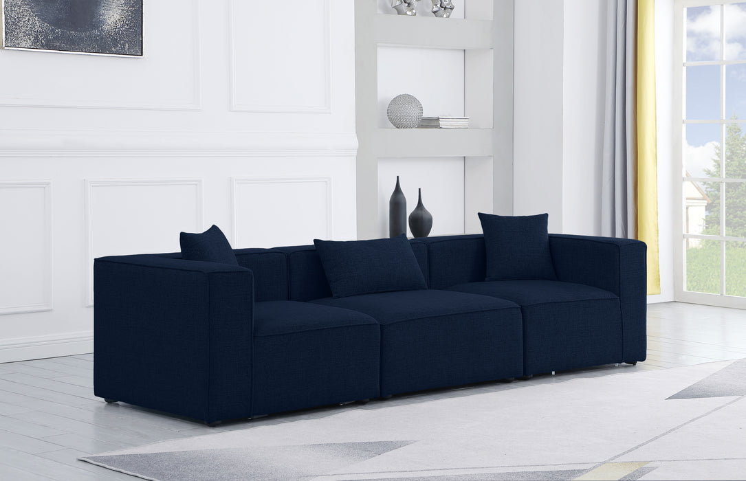 Cube - Linen Modular 3 Seat Sofa - Simple Home Plus