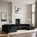 Shaggy - 5 Piece Modular U-Shaped Sectional - Simple Home Plus