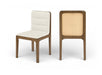 Ellis - Vegan Leather Upholstered Dining Chair (Set of 2) - Brown Base - Simple Home Plus