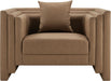 Everett - Vegan Leather Upholstered Chair - Simple Home Plus