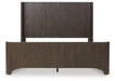 Neo - Rich Brown - California King Panel Bed - Simple Home Plus