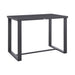 Menorca - Outdoor Patio Bar Height Dining Table In Aluminum - Simple Home Plus