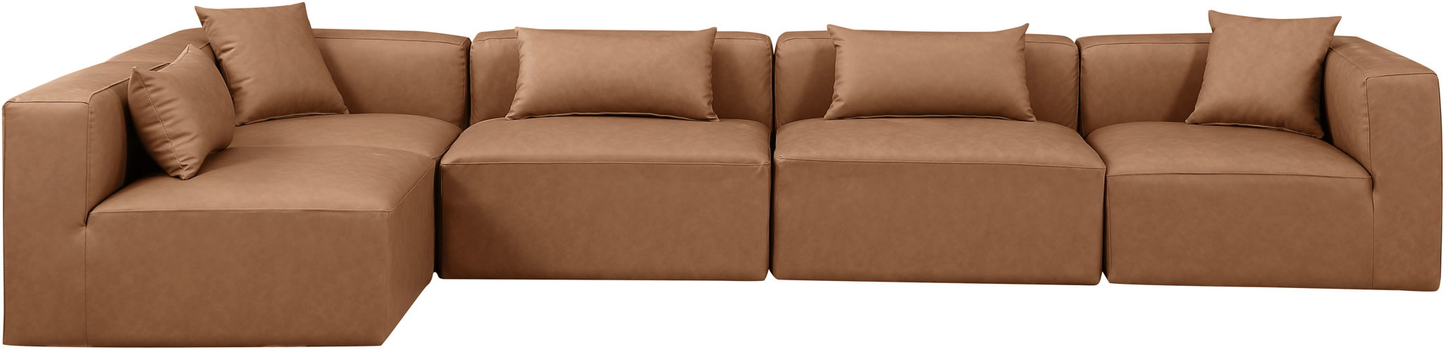 Cube - 5 Piece Modular Sectional - Simple Home Plus