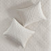 Harper - King Reversible 3 Piece Coverlet Set - Ivory - Simple Home Plus