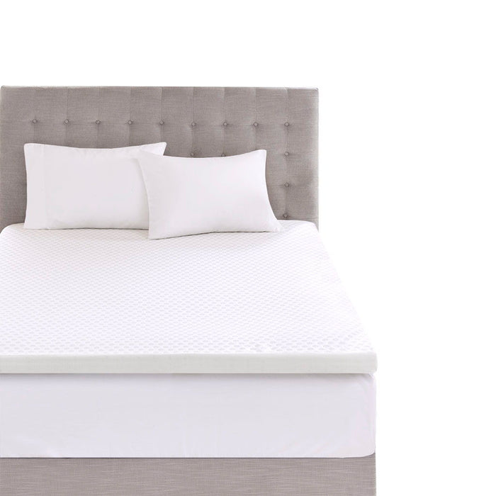 Gel Memory Foam With Cooling Cover Hypoallergenic Mattress Topper - Twin Long - Simple Home Plus