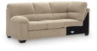 SimpleJoy - LAF Sofa With Corner Wedge - Sand - Simple Home Plus