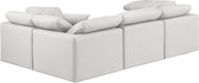 Indulge - Faux Leather 4 Piece Modular Corner Sectional - Simple Home Plus