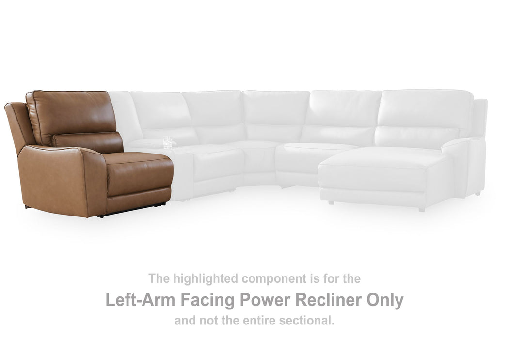DeepWakes - LAF Zero Wall Power Recliner - Caramel - Simple Home Plus