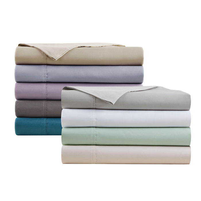 600 Thread Count - Queen Cooling Cotton Blend 4 Piece Sheet Set - Teal