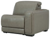 Correze - RAF Zero Wall Power Recliner - Gray - Simple Home Plus