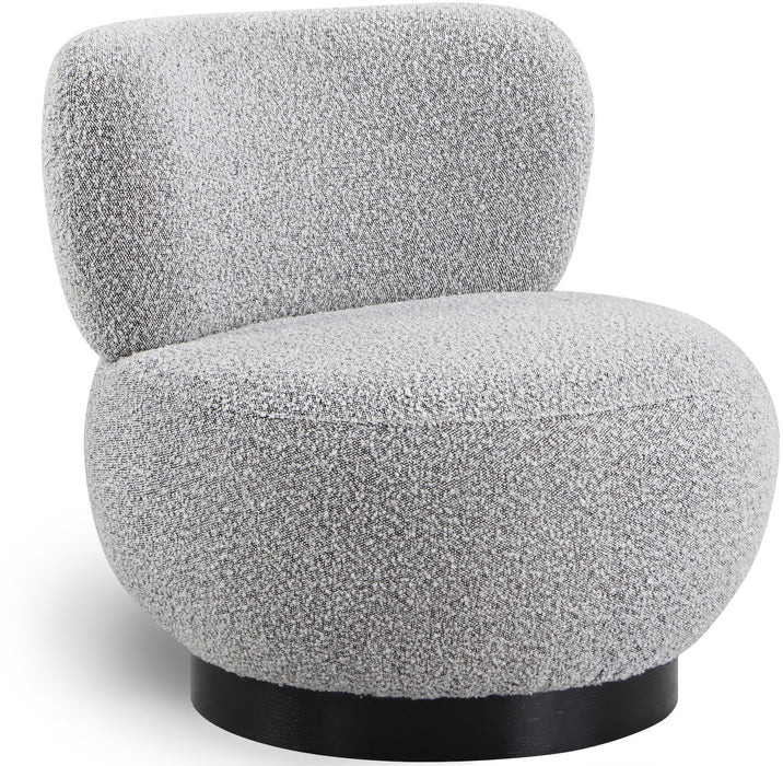 Calais - Accent Chair With Black Base - Simple Home Plus