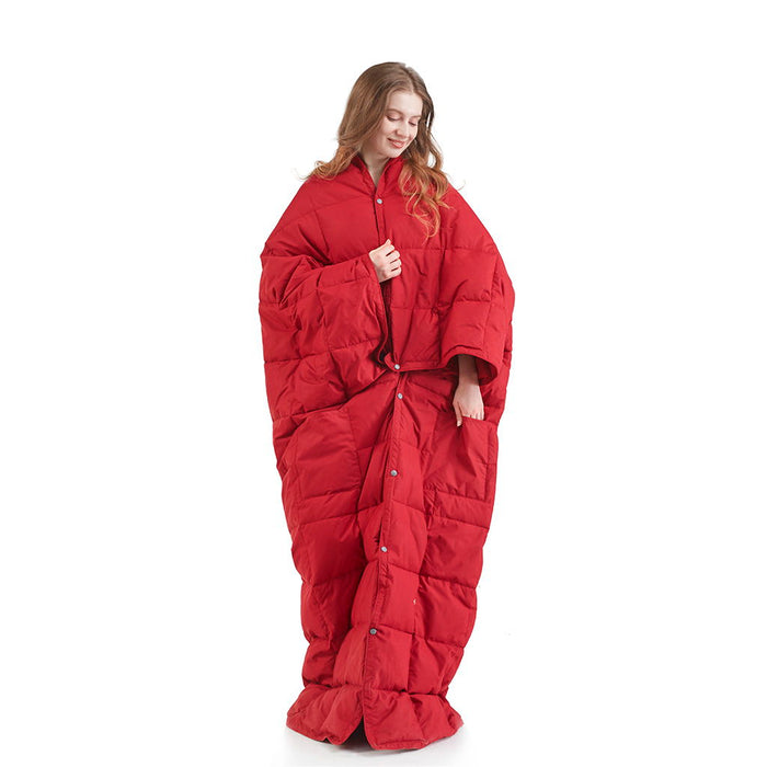 Hadly - Wearable Throw - Red - Simple Home Plus