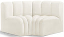 Arc - Velvet 2 Piece Modular Sofa - Simple Home Plus