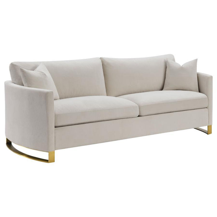 Corliss - Upholstered Arched Arm Sofa Set - Simple Home Plus
