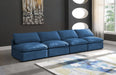 Plush - Modular Armless 4 Seat Sofa - Simple Home Plus