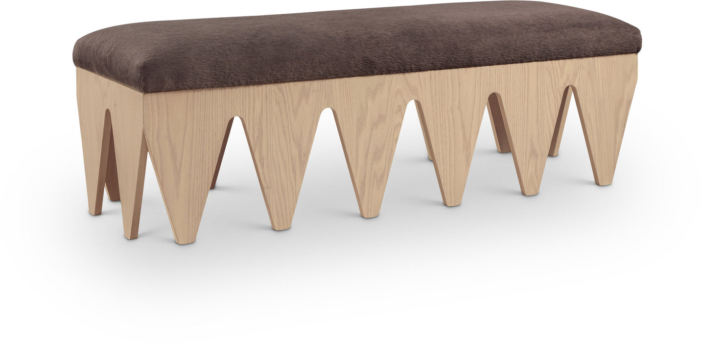 Altair - Bench - Light Brown Base - Simple Home Plus