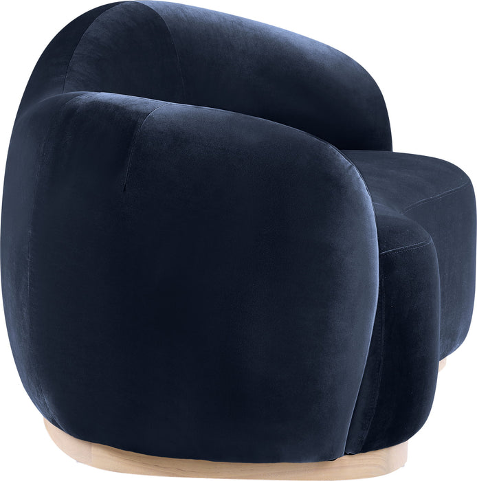 Gustavo - Velvet Upholstered Loveseat - Simple Home Plus
