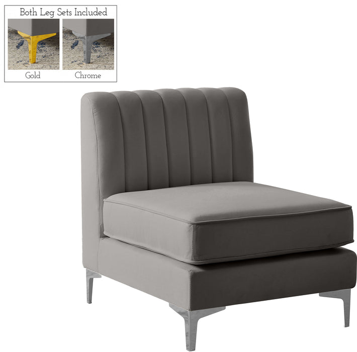 Alina - Armless Chair - Simple Home Plus