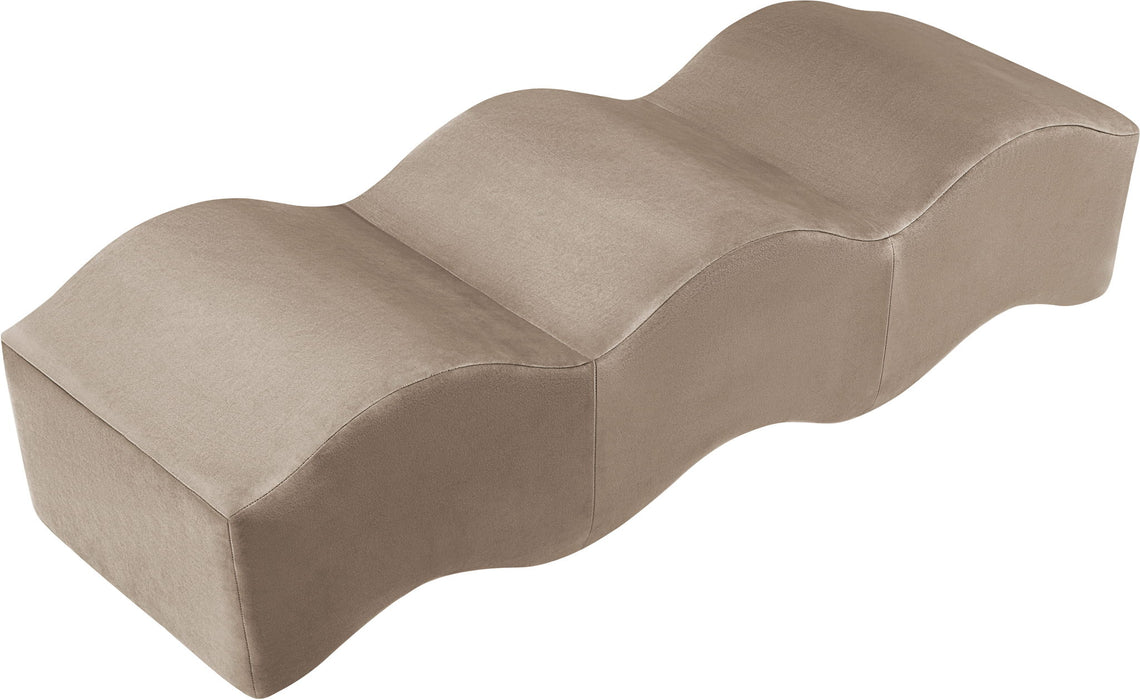 Wave - Velvet Bench - Simple Home Plus