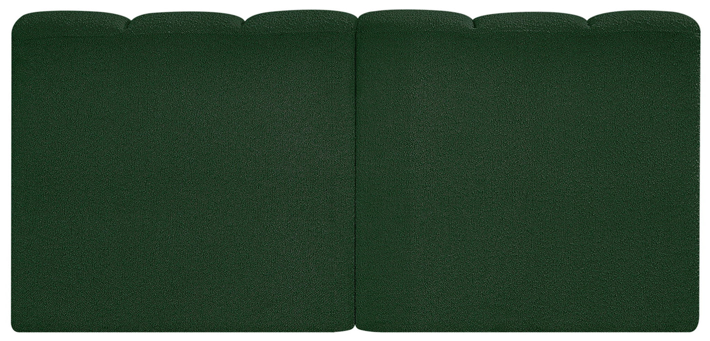 Arc - Boucle Fabric 2 Seats Modular Sofa - Simple Home Plus