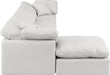 Indulge - Faux Leather 5 Piece Modular Sectional With Chaise - Simple Home Plus