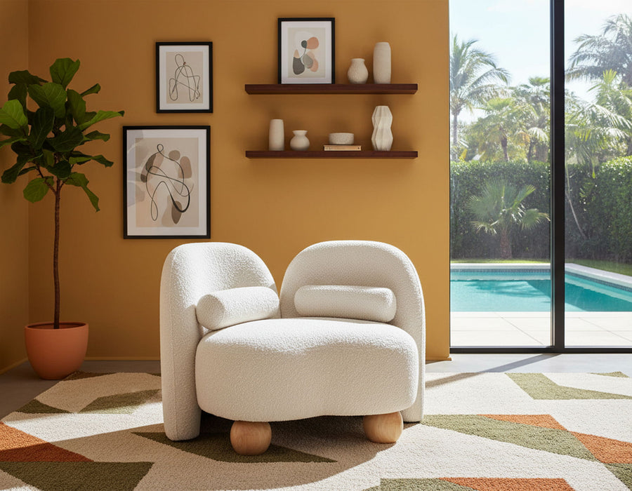 Daphne - Boucle Chair - Simple Home Plus