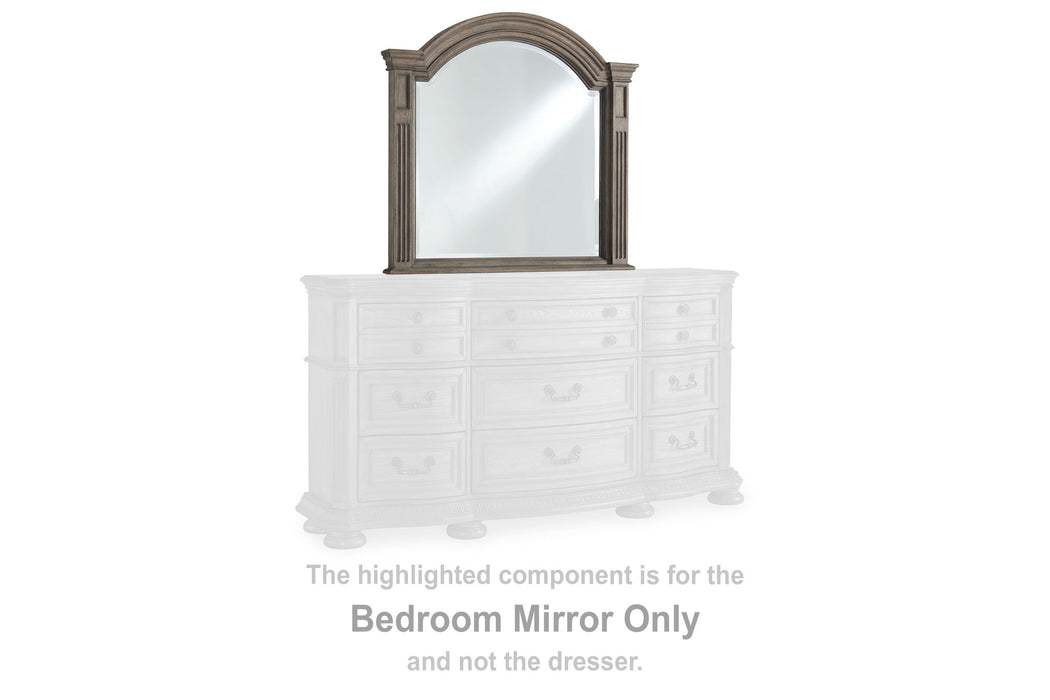 Ardenfield - Bedroom Mirror - Light Brown - Simple Home Plus