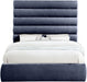 Adam - Chenille Fabric Bed With 70.5" Headboard - Simple Home Plus