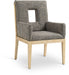 Gwendolyn - Dining Arm Chair With Natural Frame - Simple Home Plus