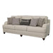 Glenn - Upholstered English Arm Sofa - Light Gray - Simple Home Plus
