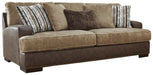 Alesbury - Chocolate - Sofa - Simple Home Plus