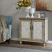 Driscoll - 2 Door Cabinet - Reclaimed Natural - Simple Home Plus