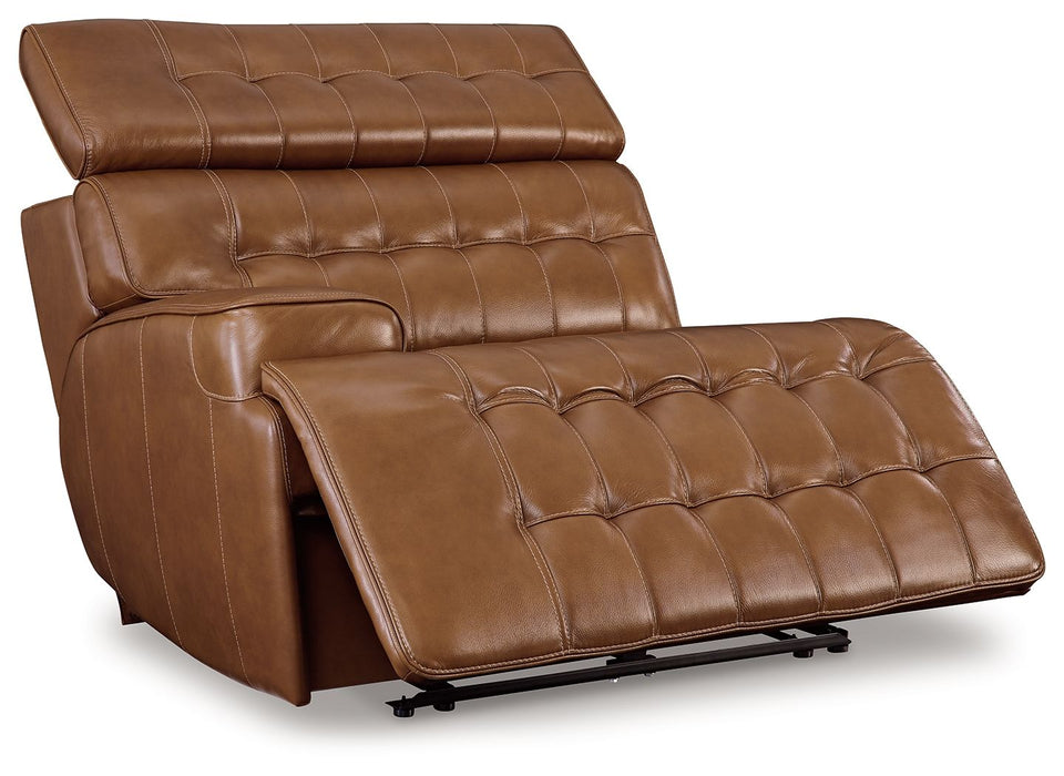Temmpton - Laf Zero Wall Power Recliner - Chocolate - Simple Home Plus