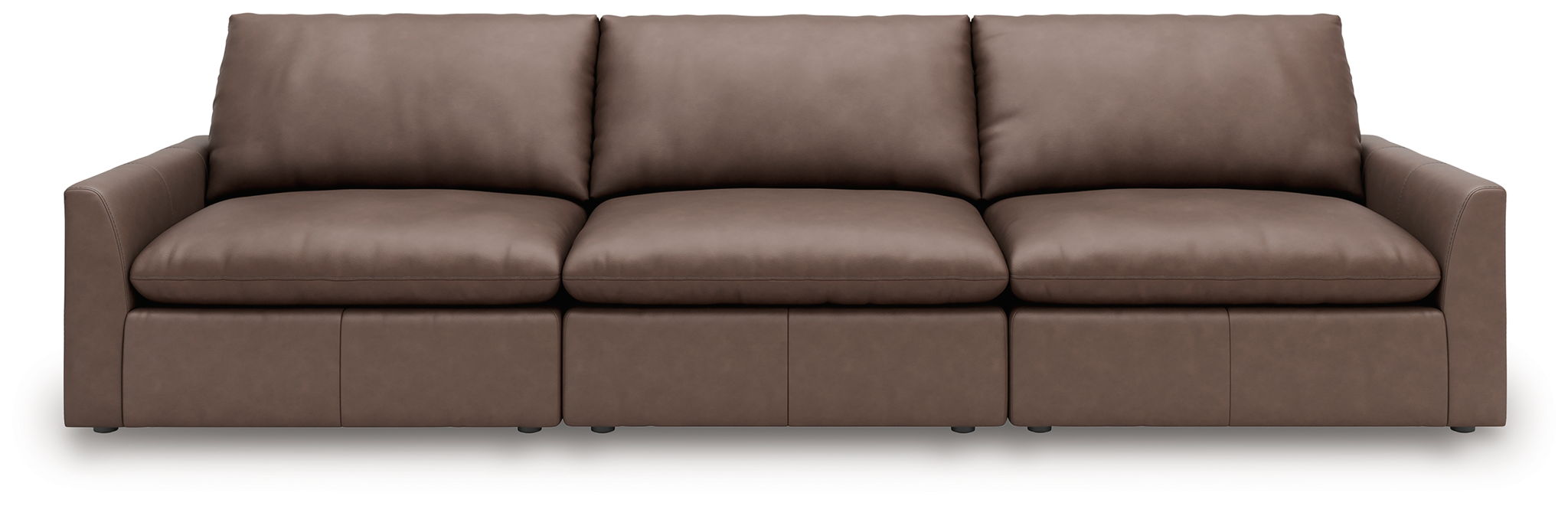 Whitehaven - 3-Piece Sectional Sofa - Brown - Simple Home Plus