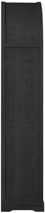 Corva - Solid Wood, Oak Veneer And Stainless Steel Storage Cabinet - Simple Home Plus